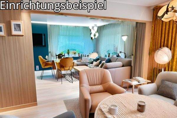 Blick Richtung Eßzimmer