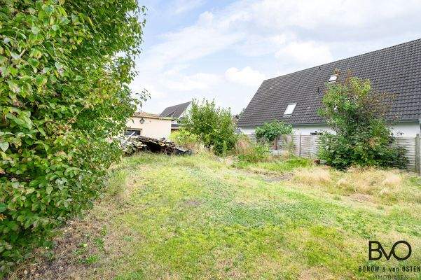 Gartenteil in Südausrichtung