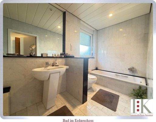 Bad im Erdgeschoss