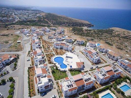 Flat Near the Sea in a Well-Developed Project with Pool in Girne