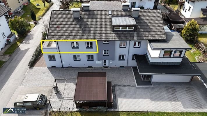 Wörgl Eigentumswohnung Balkon - 1. OG mit großzügiger Terrasse