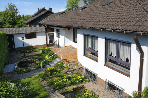 Garten virtuell aufgewertet