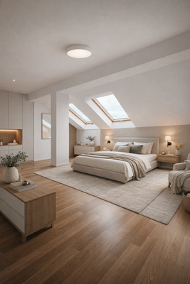 Visualisierung Schlafzimmer