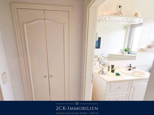 Abstellraum und Gäste-WC