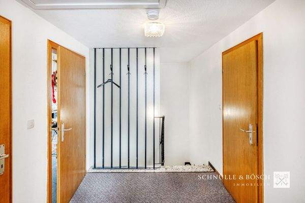 Der Flur im Obergeschoss