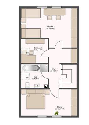 Grundriss Dachgeschoss