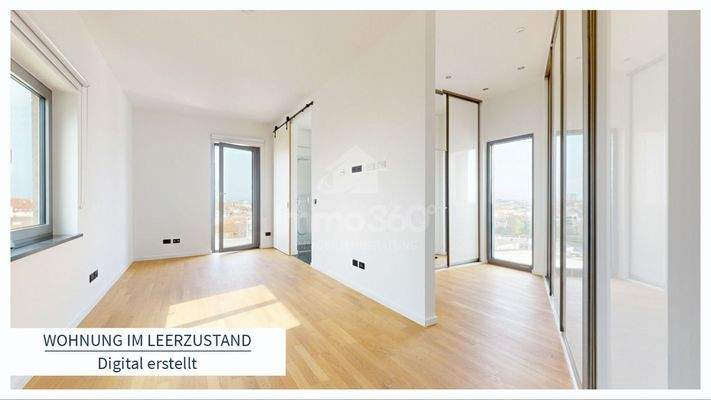 Wohnung im Leerzustand