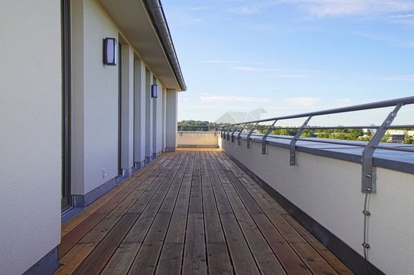 Dachterrasse Ostseite