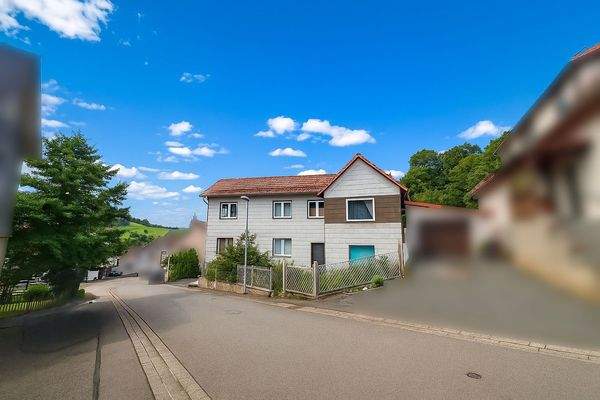 Hausansicht mit 2. Eingang