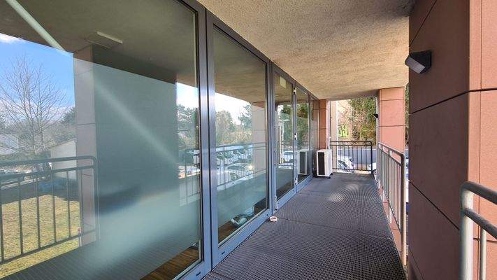 Außenbereich des Büros