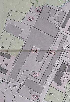 Grundriss und Flurkarte