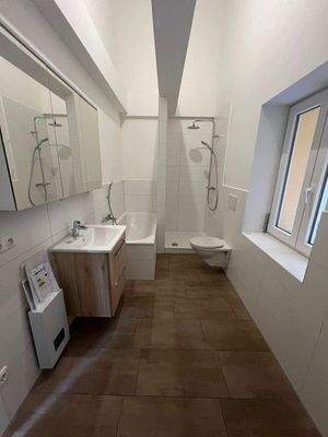 Einblick modernes Bad