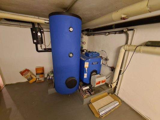 Ölheizung mit Solarthermie