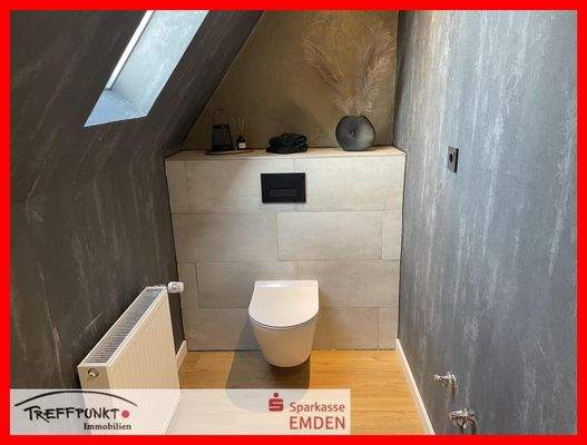 WC im Dachgeschoss