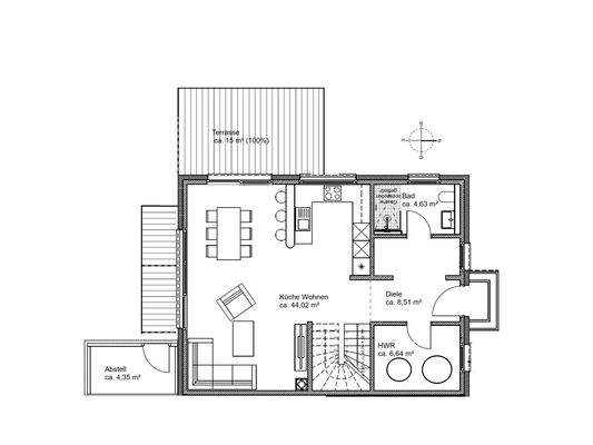 Grundriss Erdgeschoss