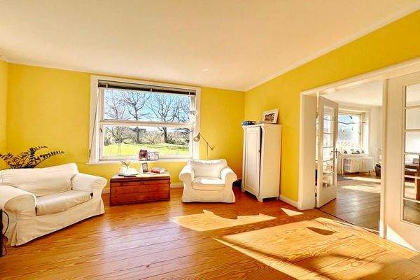 Leseecke im Arbeitszimmer