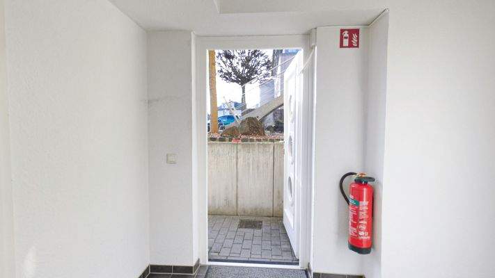 Eingangsbereich Keller