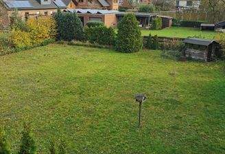 Blick aufs Grundstück