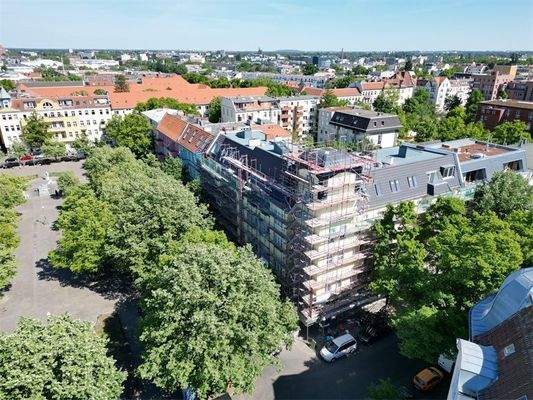 Hausansicht (Bauphase)