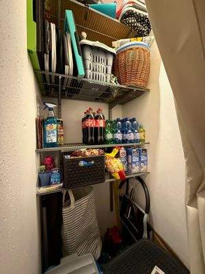 Ordentliche Abstellkammer