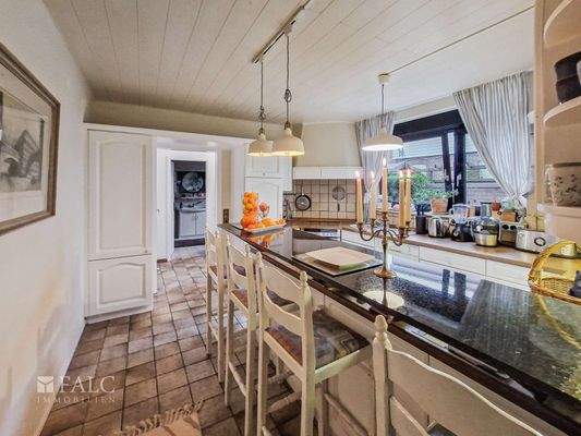 Thekenbereich in der Küche