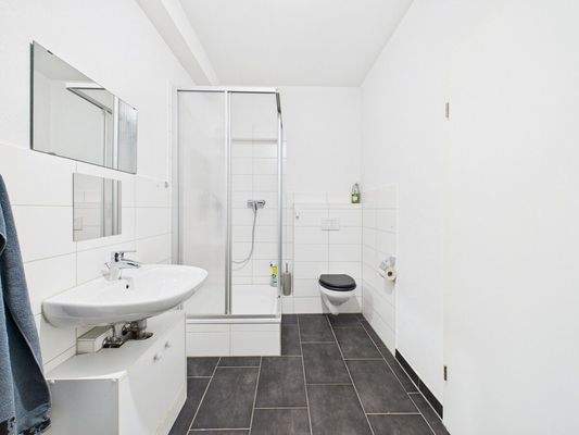 Duschbad im Souterrain