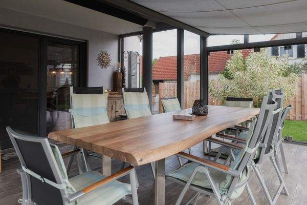 weitere Ansicht vom Wintergarten im EG