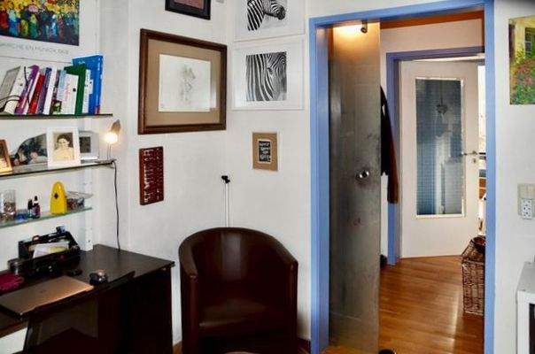 Arbeitsplatz im Schlafzimmer