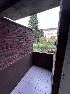 Balkon mit Blick ins Grüne