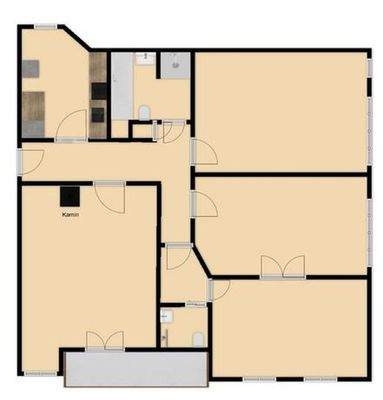 Grundriss nach Renovierung