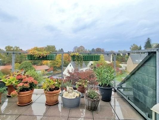 Loggia mit Fernblick