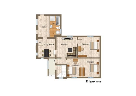 1.2 Grundriss EG