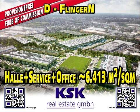Düsseldorf Halle, Düsseldorf Hallenfläche
