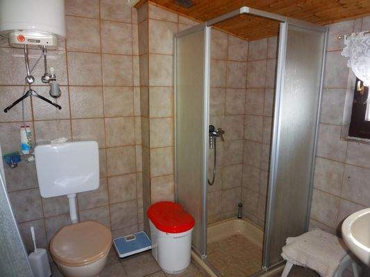 Bad und WC im Gästehaus