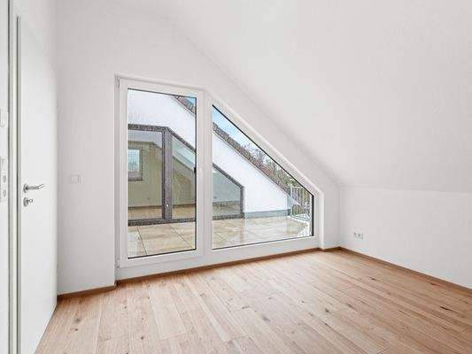 Zimmer zur Dachterrasse