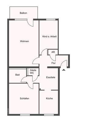 Der familiengerecht Grundriss.