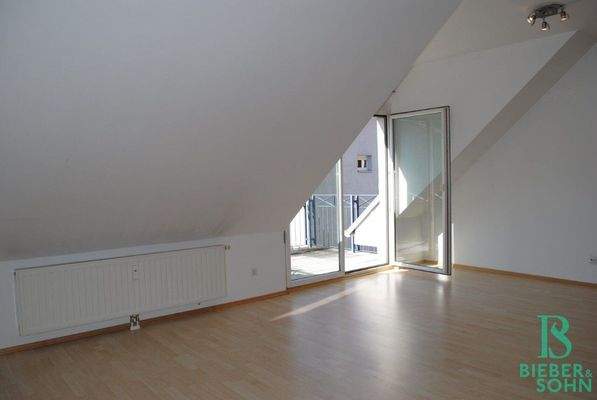 Wohnbereich / Balkon