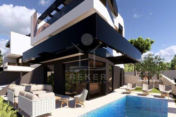 Luxuriöse Wohnung mit Garten auf der Insel Krk