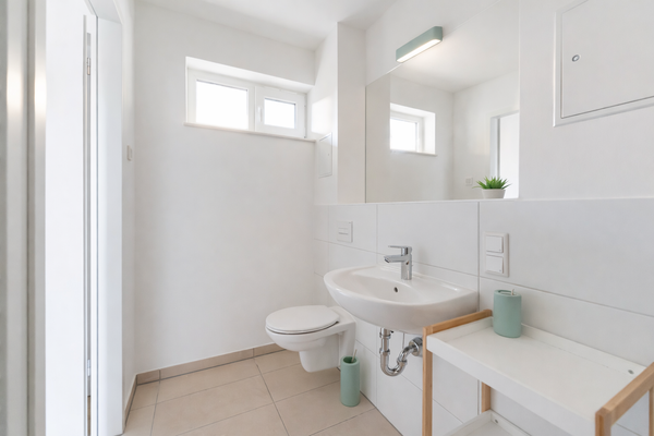 Appartment Badezimmer mit WC