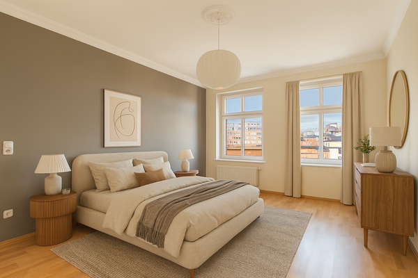 Einrichtungsvorschlag (Schlafzimmer)