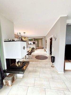 Blick aus dem Wohnzimmer