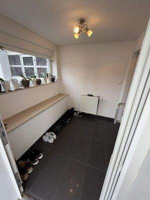 Hauseingang Windfang