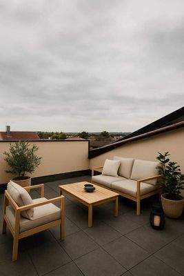 Terrasse DG Beispielbild KI