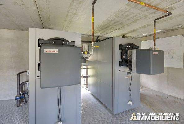 Heizzentrale Gaskessel