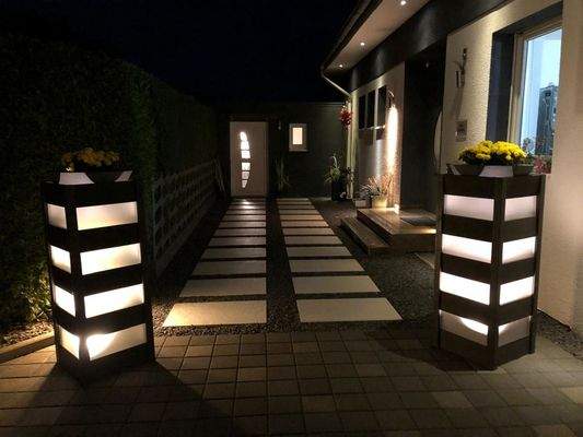 Atmosphäre durch Licht – außen und rund ums Haus