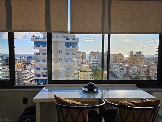 Fully Furnished Flat 530 Meters from the Beach in Alanya Antalya