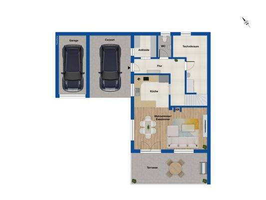 Grundriss Erdgeschoss