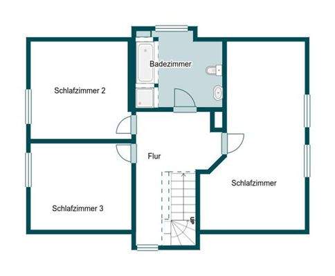 Grundriss Skizze 1.OG
