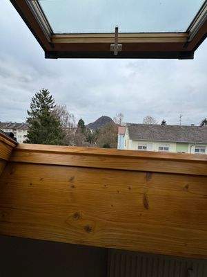 Blick aus Dachfenster