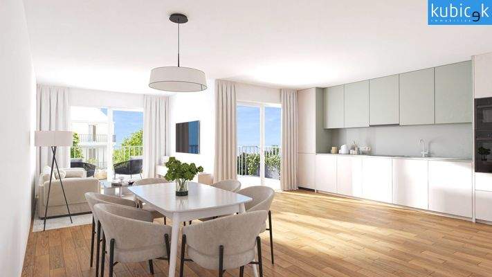 Am Freihof 5 | 1220 Wien | Wohnzimmer 2.09-10 (Visualisierung)